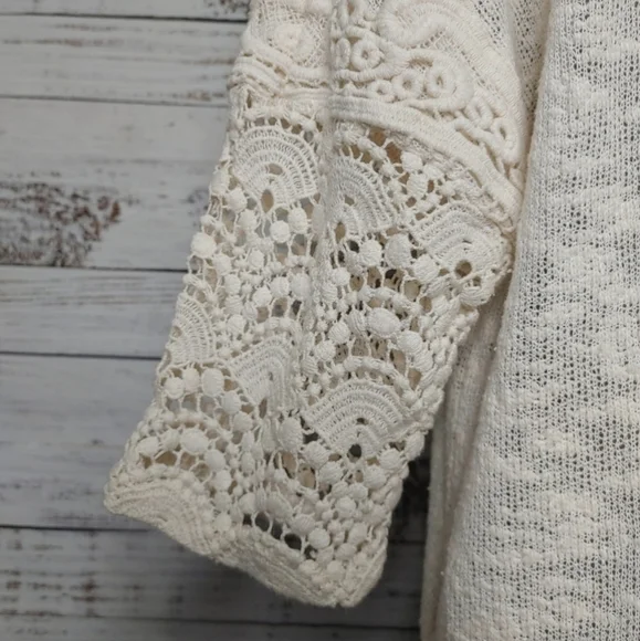 Anthro Little Yellow Bird top size S - Picture 6 of 13